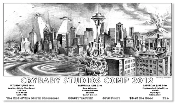 Crybaby Studios show poster