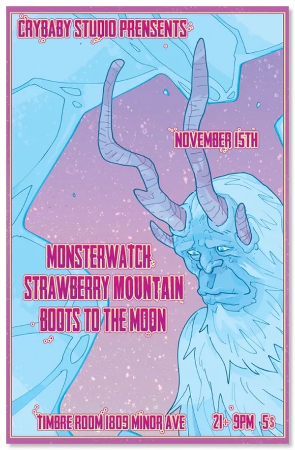 Crybaby Studios show poster