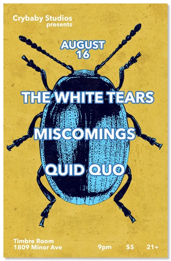 Crybaby Studios show poster